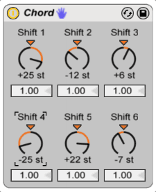 Cheat Sheet For Ableton Live S Chord Midi Effect Free Download